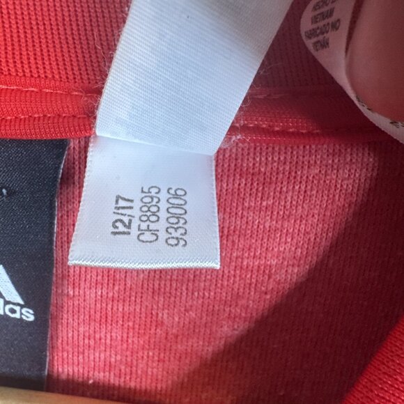 Adidas Belgium National Team Red Track Jacket L Euro Soccer CF8895 - Picture 9 of 10